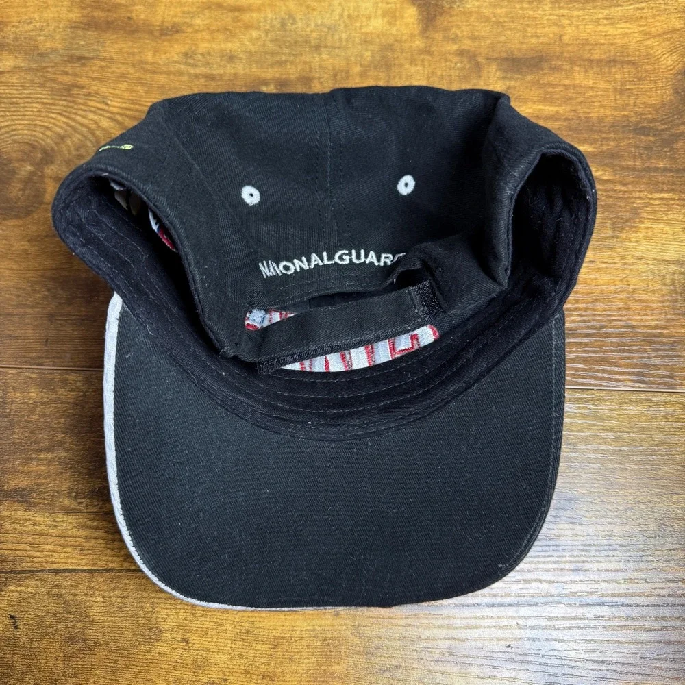 National Guard Jeff Gordon #24 Black Cotton NASCAR Racing Hat Adult OSFM